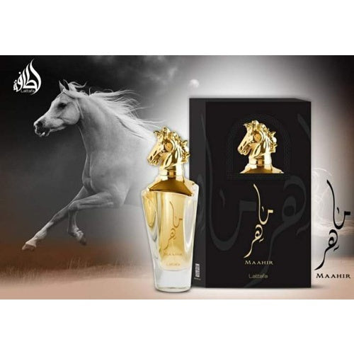 Mahir Gold Lattafa Perfume For Unisex | Amber Floral scent