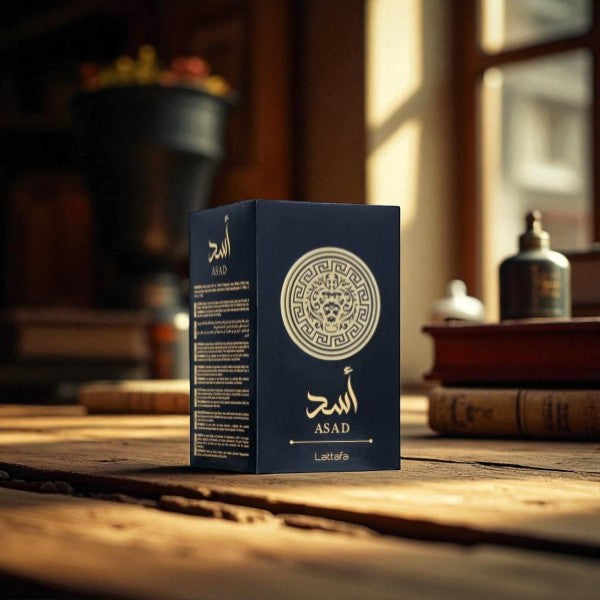 Asad Lattafa Perfume 100ml / Orignal Edp(U.a.e) | Warm, Spicy, Sweet, and Smoky
