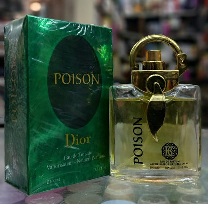 Dior Poison Long Lasting Perfume For Men 100 ml | Passionate, Strong and Wild