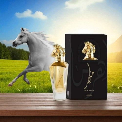 Mahir Gold Lattafa Perfume For Unisex | Amber Floral scent